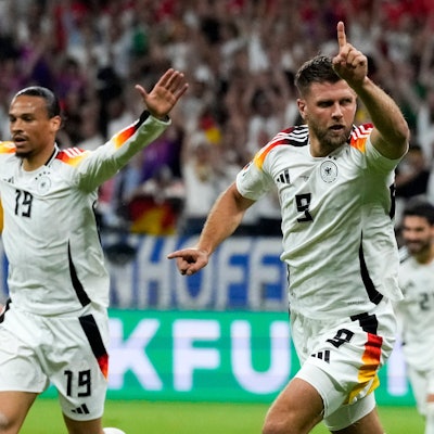 Traf in der Schlussphase zum 1:1 gegen die Schweiz: Niclas Fuellkrug