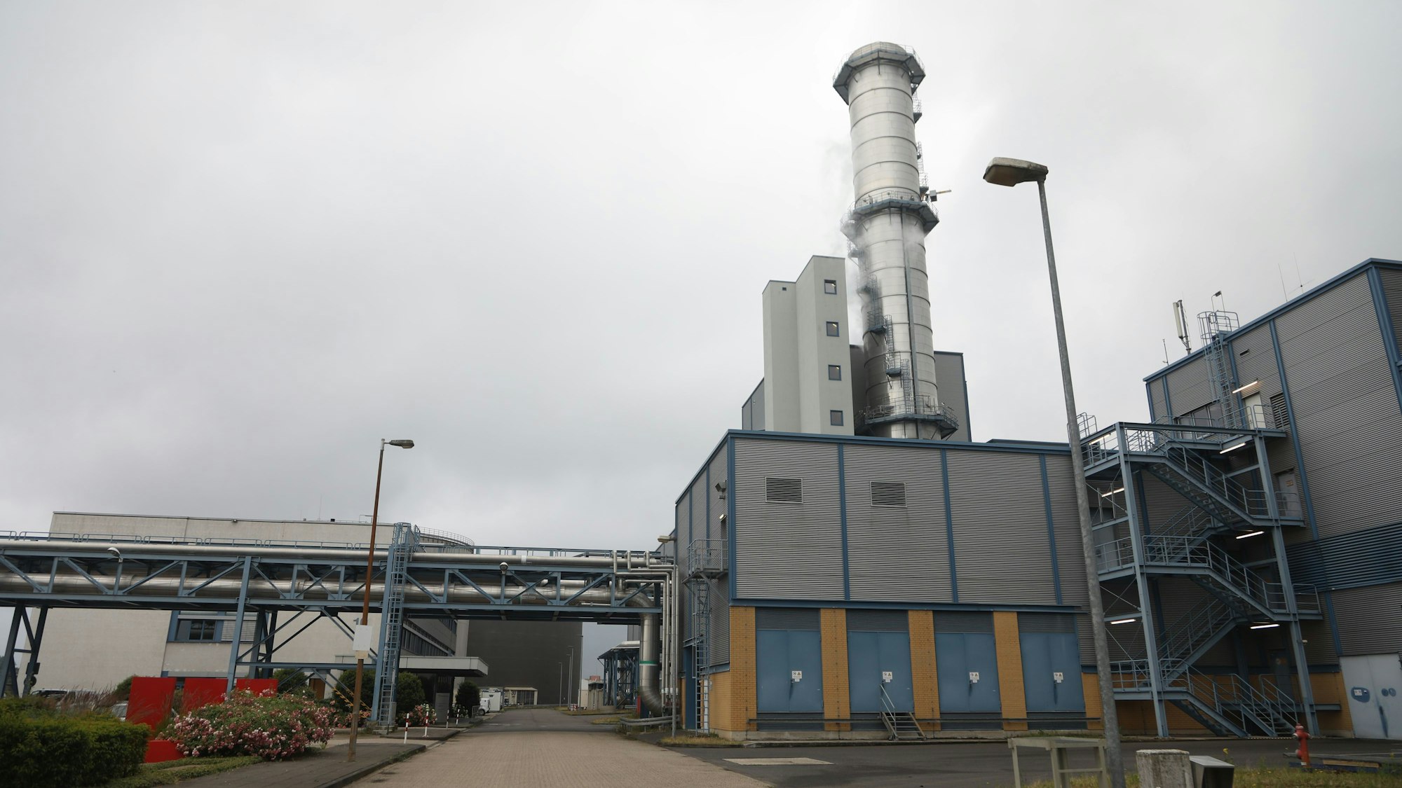 Das Heizkraftwerk der Rhein-Energie in Köln-Niehl.