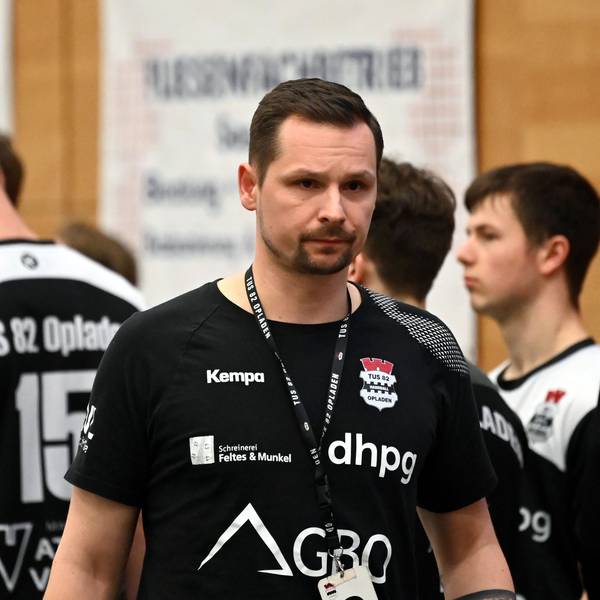 12.04.2024, Handball-Longericher SC - TuS Opladen
Stefan Scharfenberg (Opladen)
Foto: Uli Herhaus