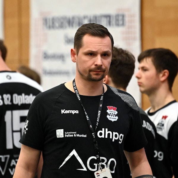 12.04.2024, Handball-Longericher SC - TuS Opladen
Stefan Scharfenberg (Opladen)
Foto: Uli Herhaus