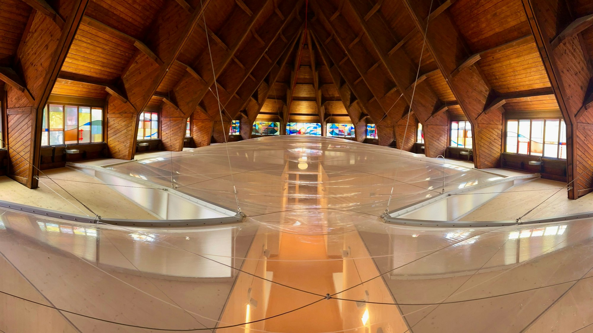 Blick von der ehemaligen Orgel-Empore