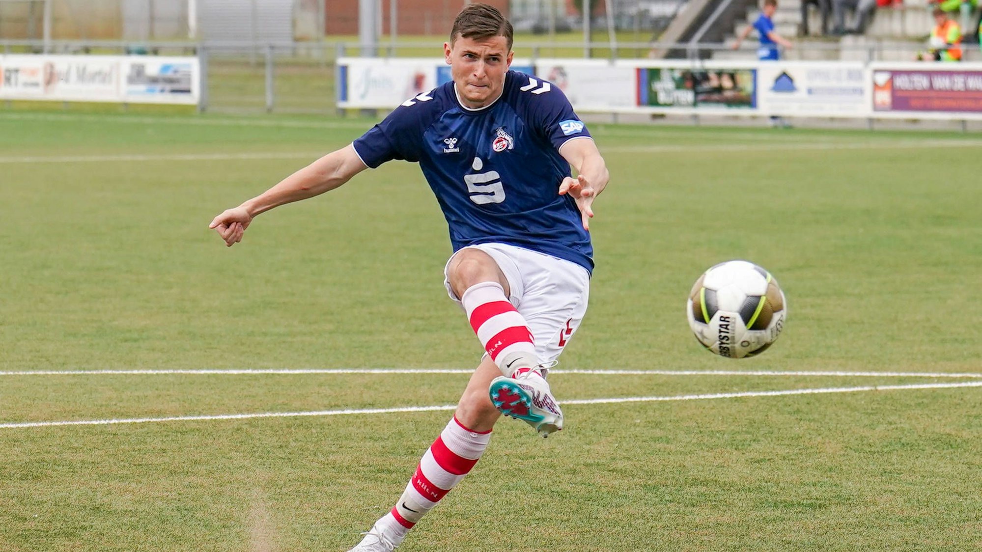 2023-05-20 FC Robinstijn U16 Charity Tournament DEURNE, NETHERLANDS - MAY 20: Luis Stapelmann of 1. FC Koln during the FC Robinstijn U16 Charity Tournament at Sportpark De Kranenmortel on May 20, 2023 in Deurne, Netherlands Photo by Joris Verwijst/BSR Agency Deurne Netherlands Content not available for redistribution in The Netherlands directly or indirectly through any third parties. Copyright: xBSRxAgencyx