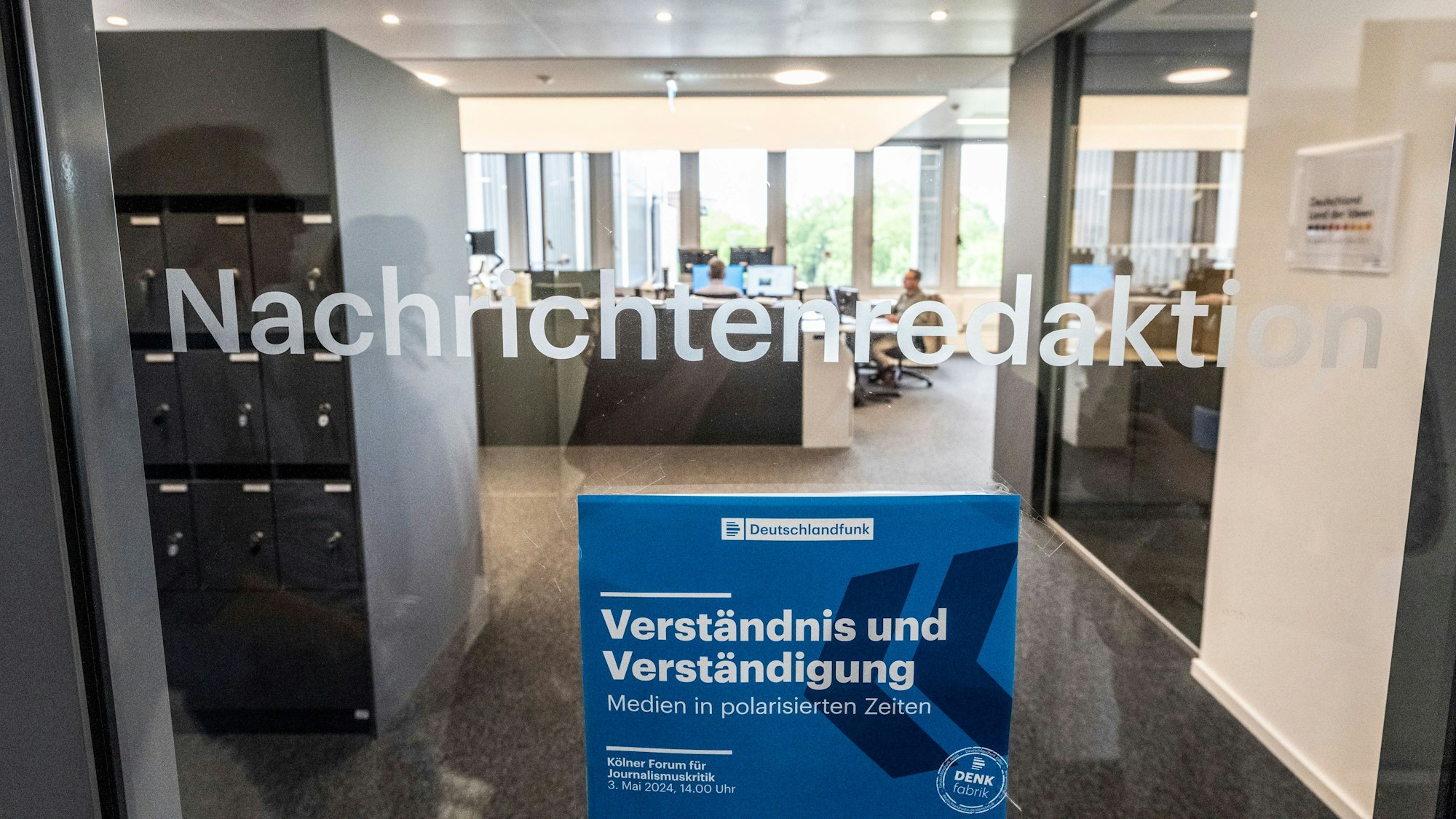 Die Nachrichtenredaktion des Deutschlandfunks.