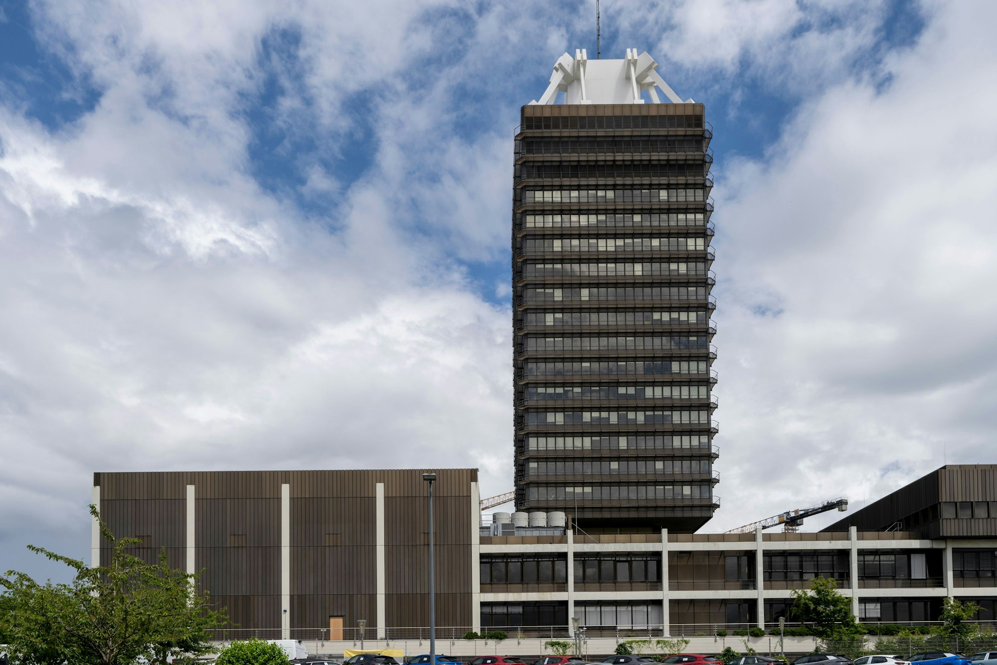 Das Gebäude vom Deutschlandfunk in Raderberg.