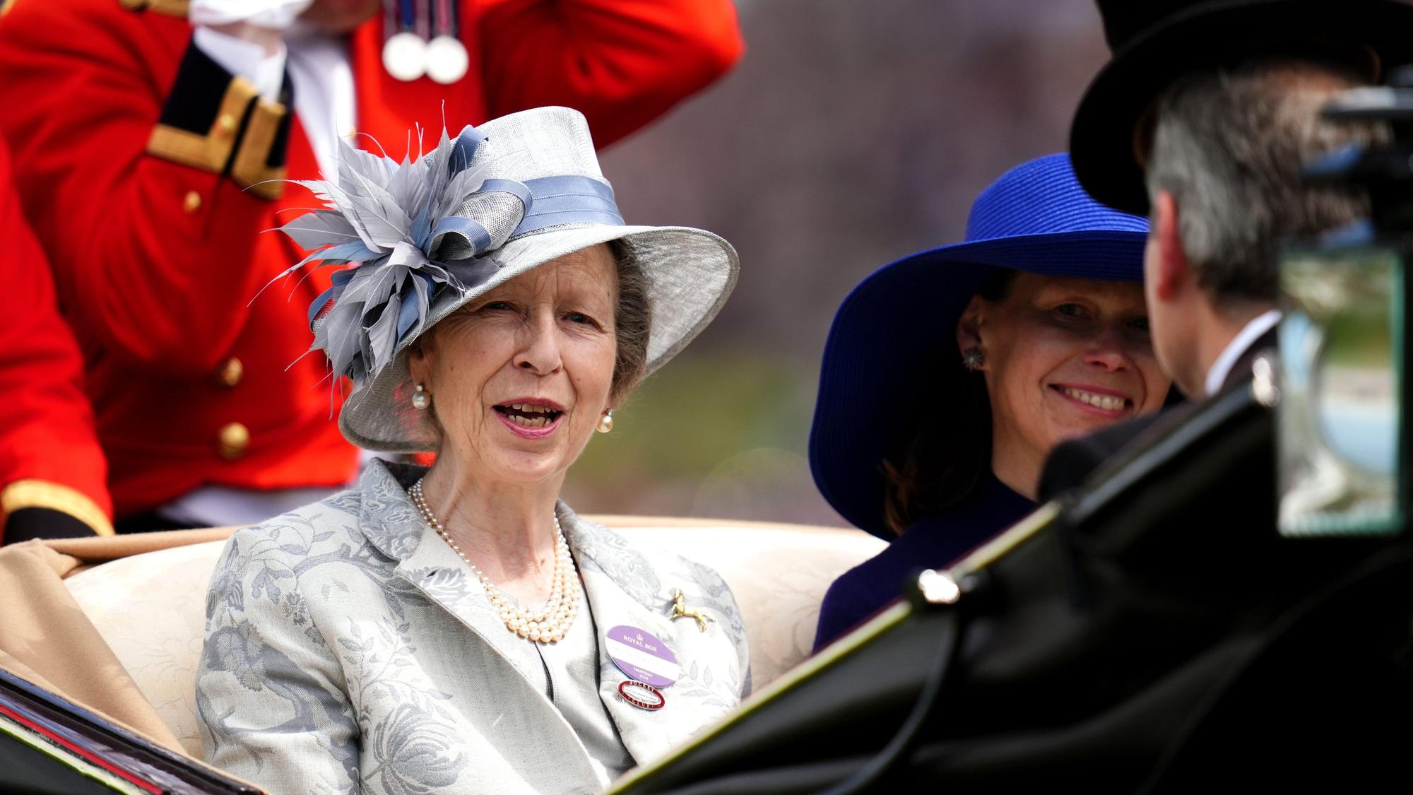 Prinzessin Anne am dritten Tag der „Royal Ascot“-Rennwoche.