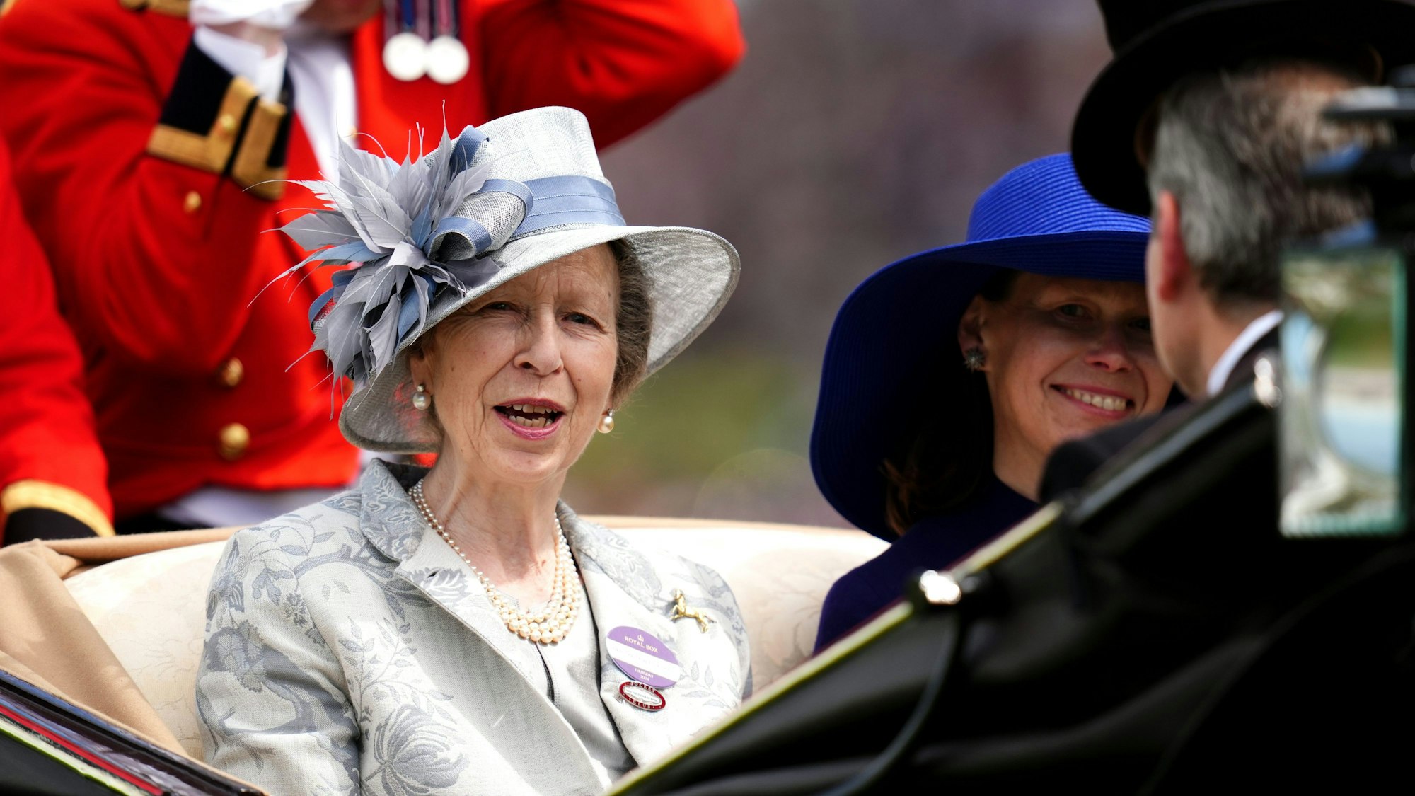 Prinzessin Anne am dritten Tag der „Royal Ascot“-Rennwoche.