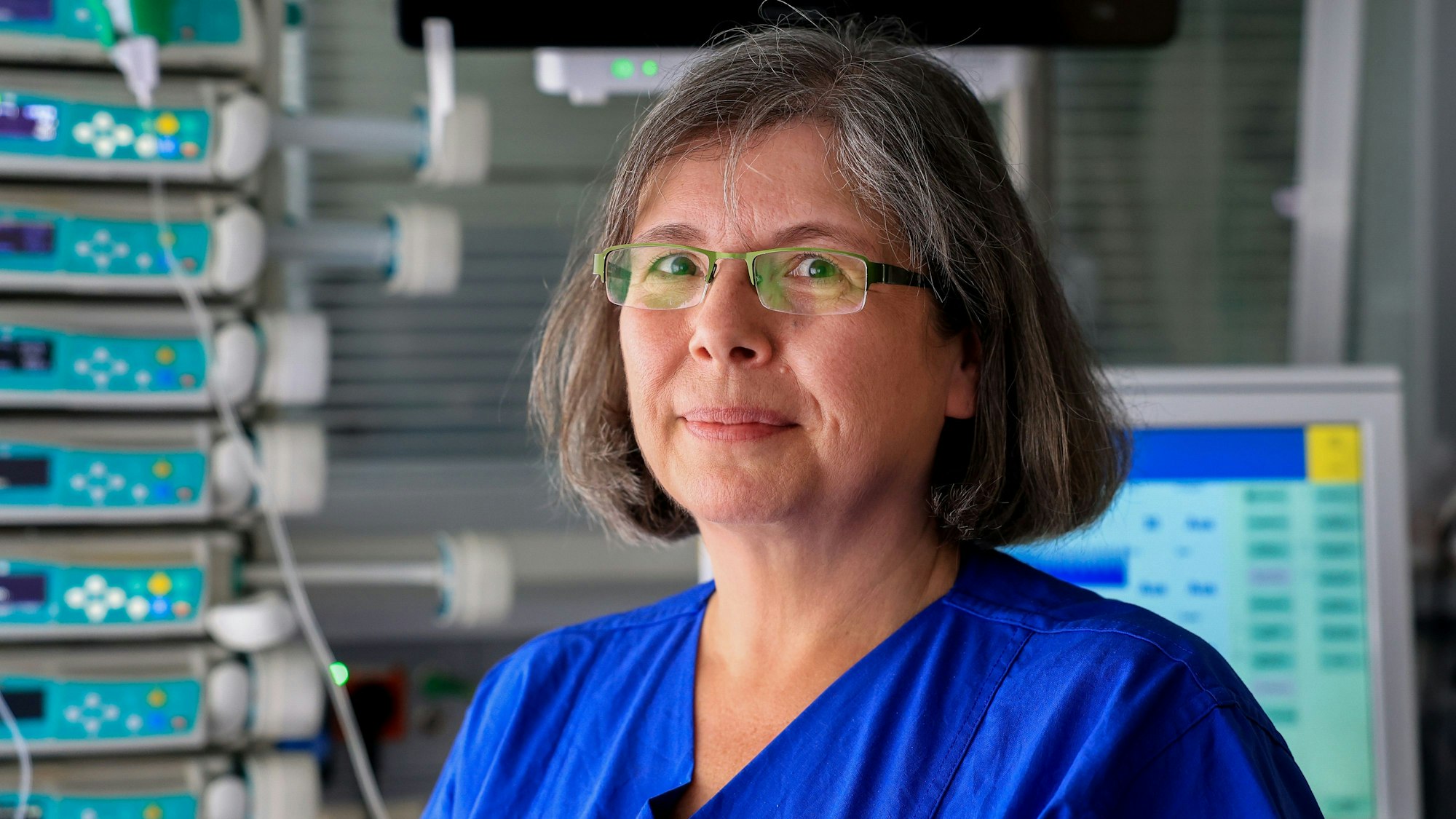 Jana Rosenberger, Stationsleitung neonatologischen Intensivstation und Frühgeborenenstation an der Uniklinik Köln.