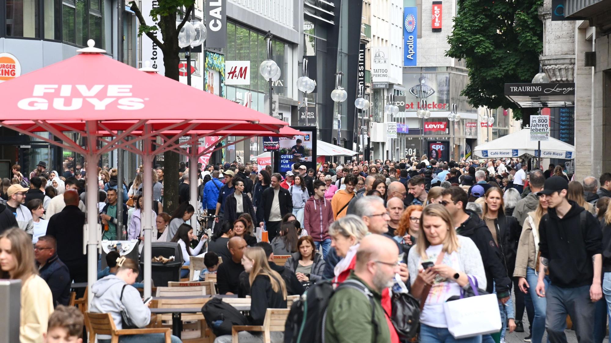 Blick in die Schildergasse