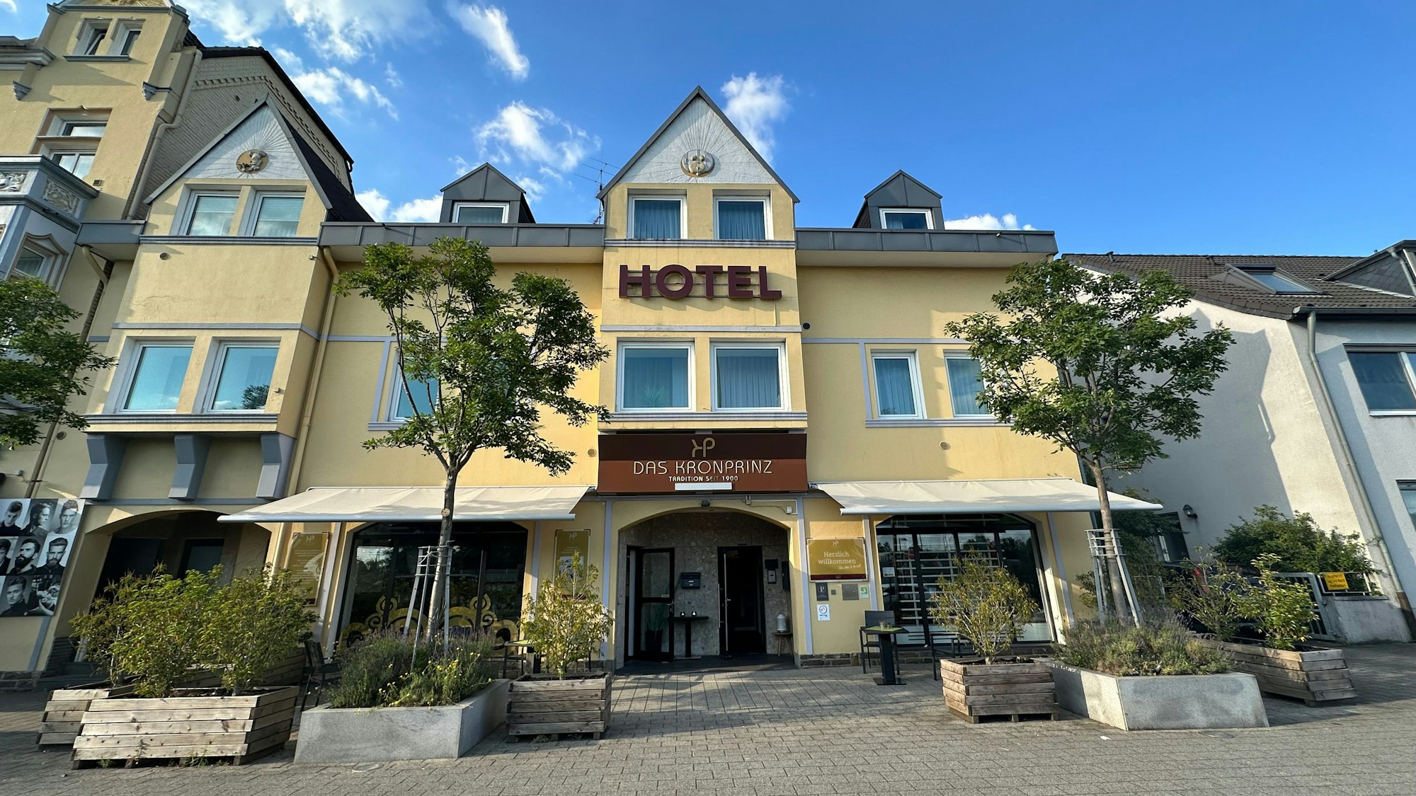 Das Kronprinz, das erste Hotel von Anne-Katrin und Christoph Silber-Bonz.