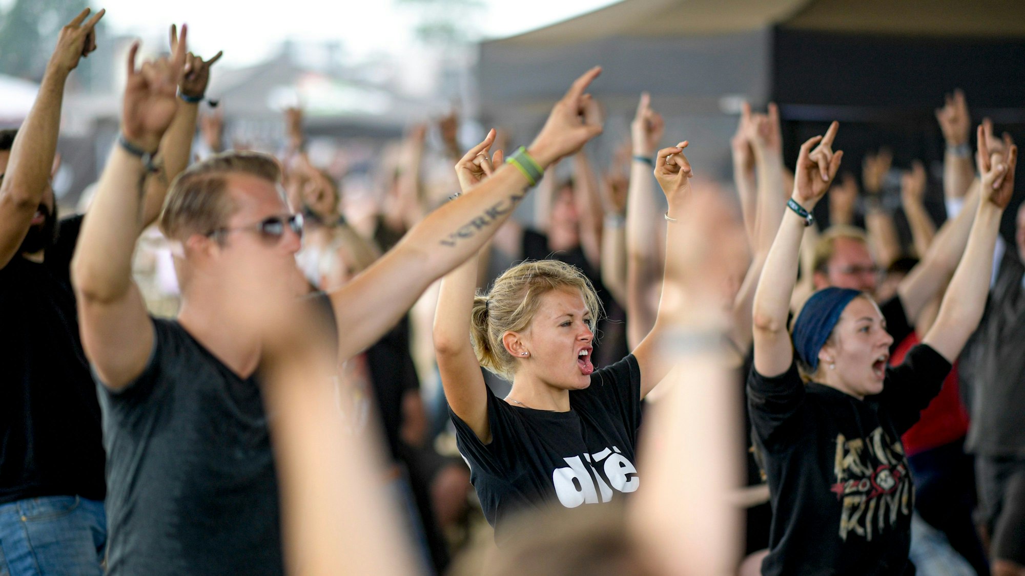 Teilnehmer des Wacken Open Air. Das Festival steht vor einem Veranstalter-Wechsel.