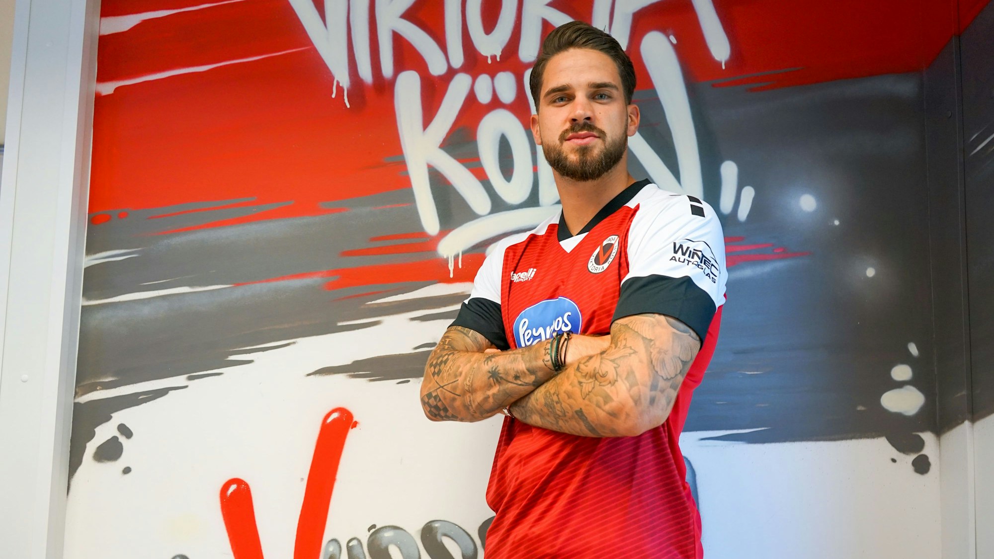 Lex-Tyger Lobinger verstärkt den FC Viktoria Köln.