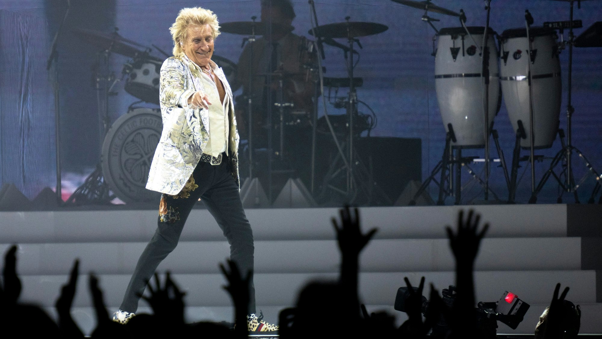 Rod Stewart begeistert seine Fans bei einem Konzert in der Lanxessarena. (Archivbild)