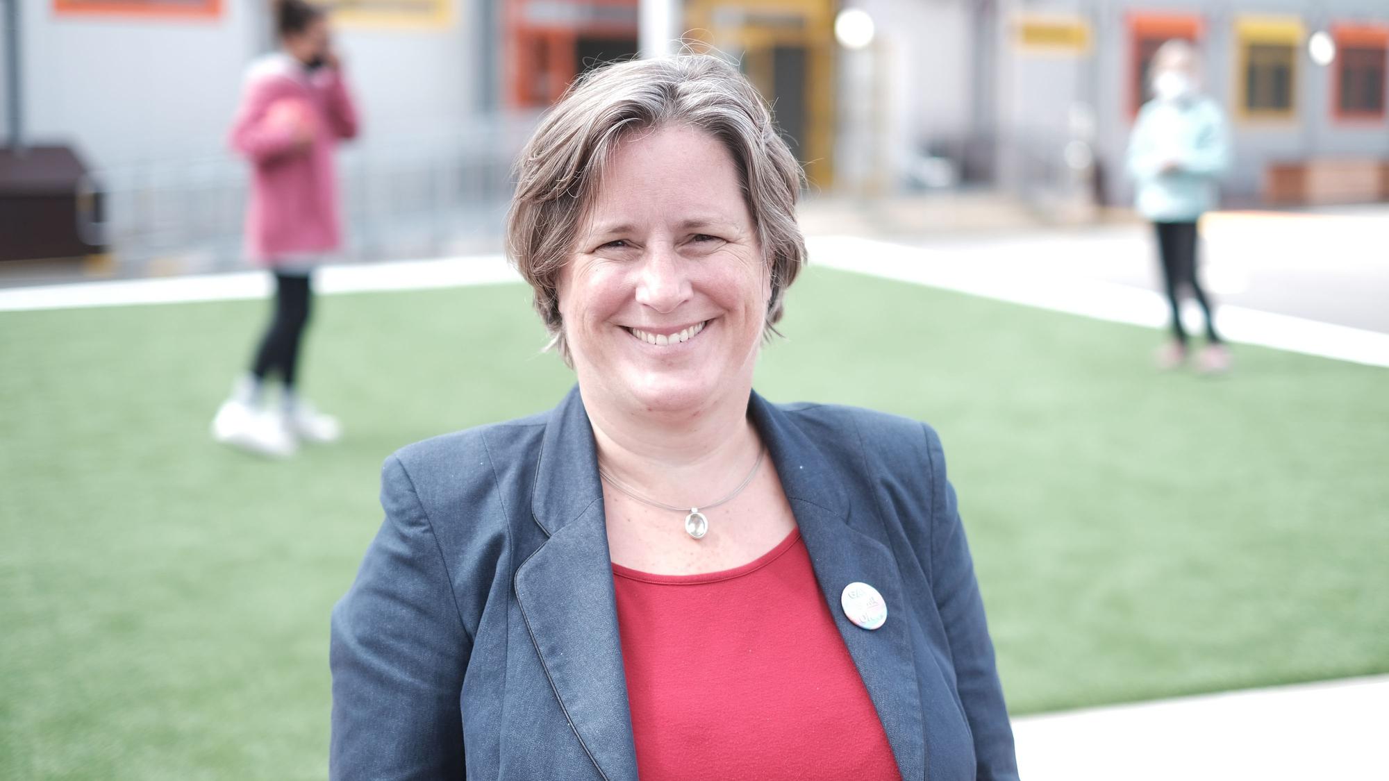 Schulleiterin Barbara Wachten.