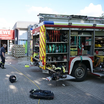 Der Rewe-Markt in Schemmen.
