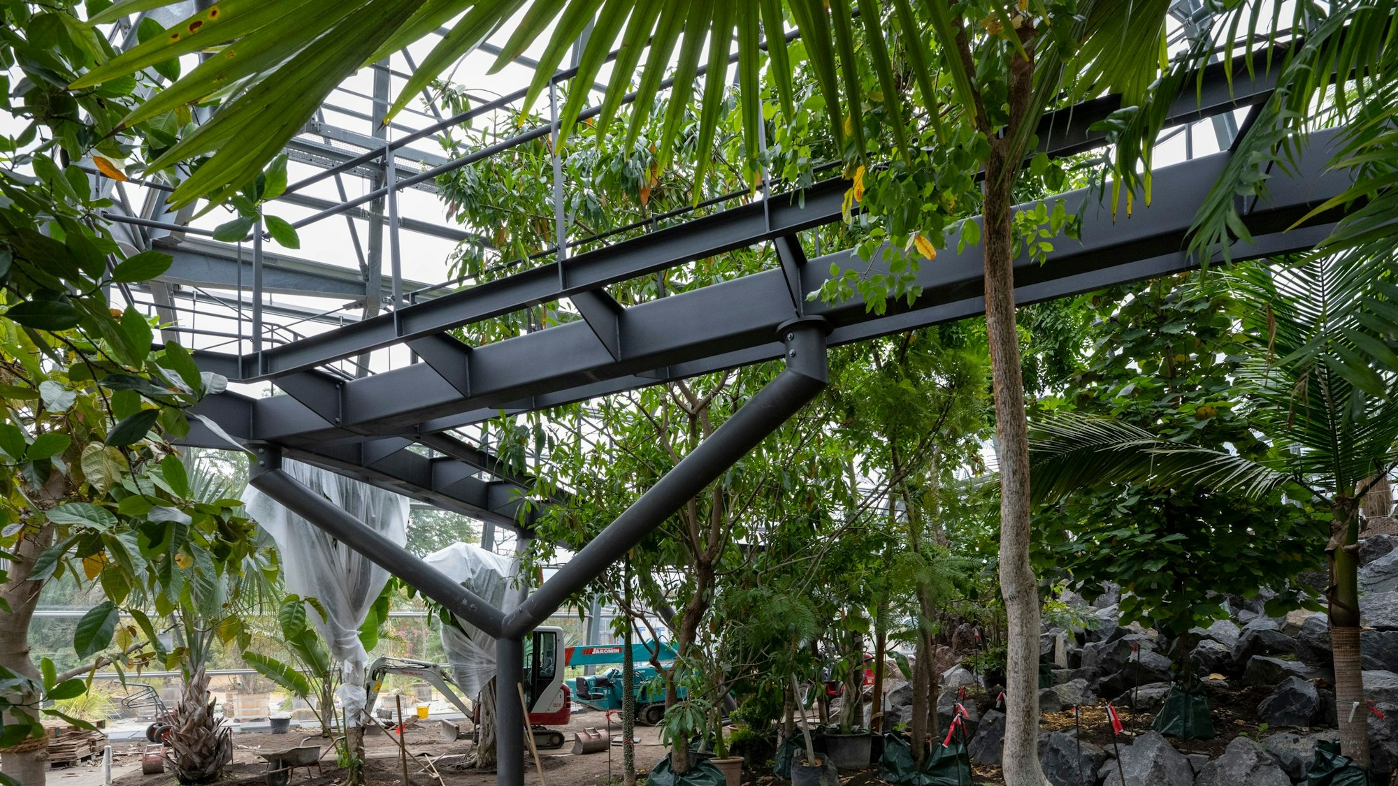 5,5 Meter hoch ist der Höhenweg