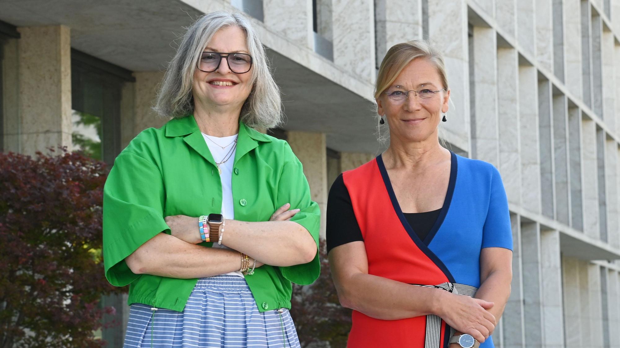 Die GAG-Vorständinnen Anne Keilholz und Kathrin Möller.