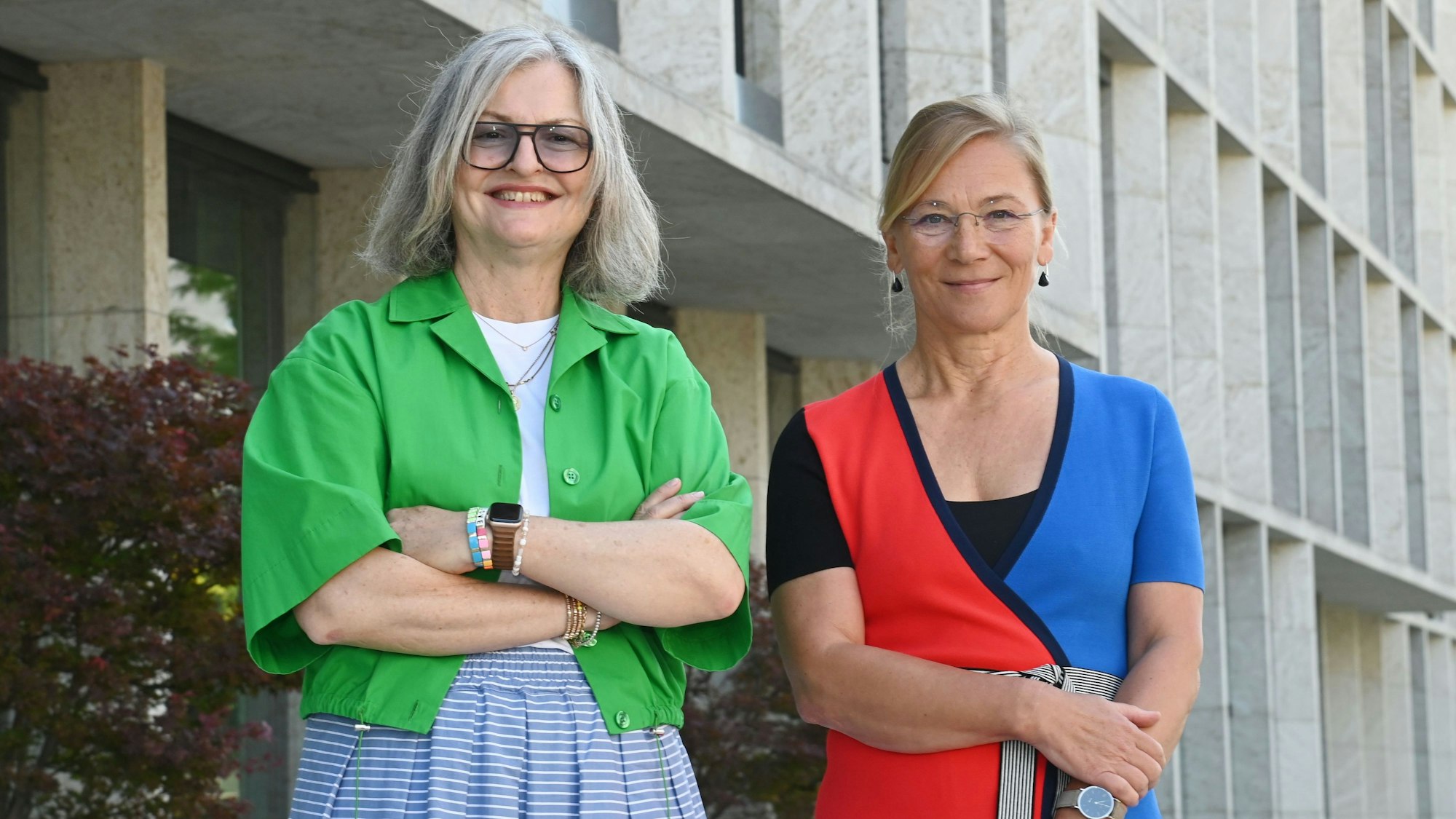 Die GAG-Vorständinnen Anne Keilholz und Kathrin Möller.