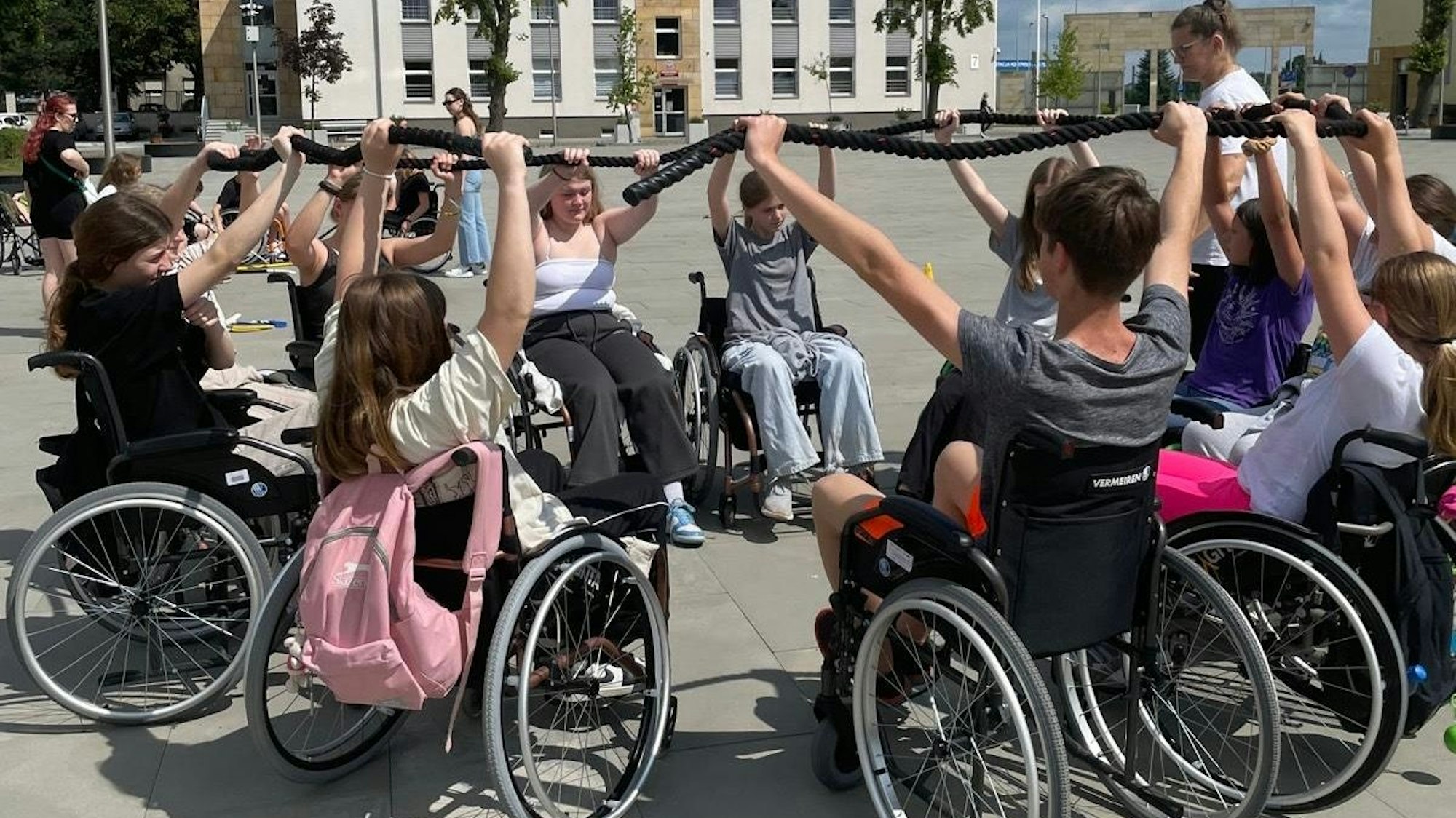 Schüleraustausch mit Partnerschule in Lacznik (Partnergemeinde Biala/Polen)