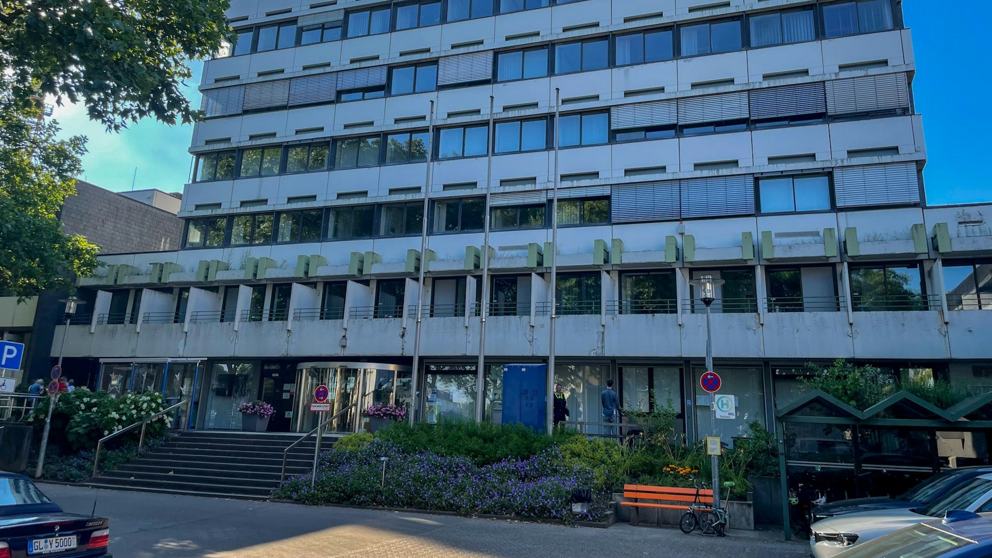 Das Rathaus in Leichlingen.