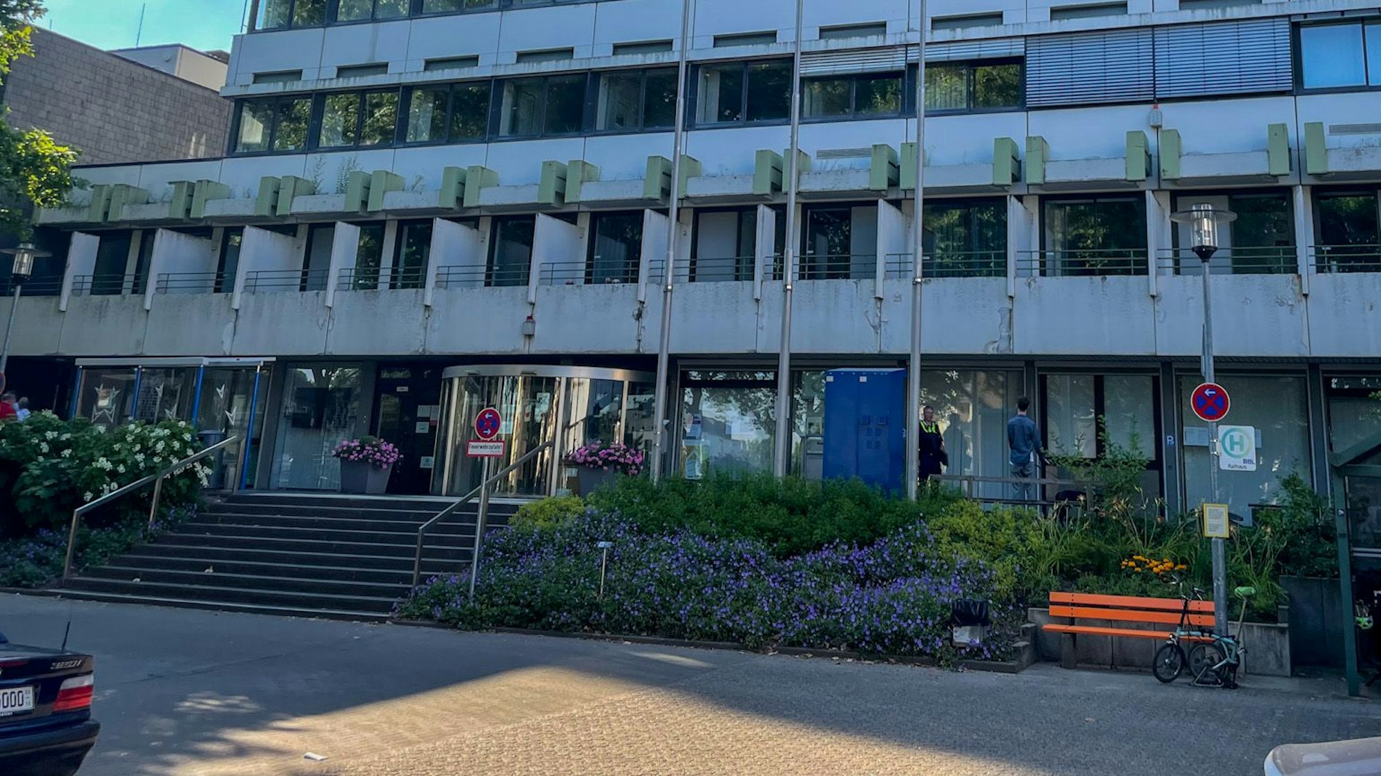 Das Rathaus in Leichlingen.