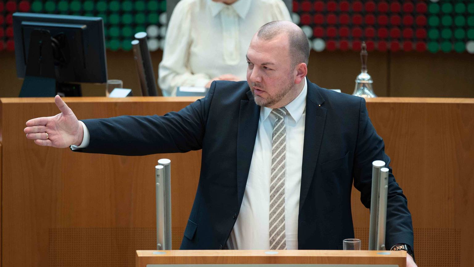 Der AfD-Abgeordnete Klaus Esser ist zurückgetreten.