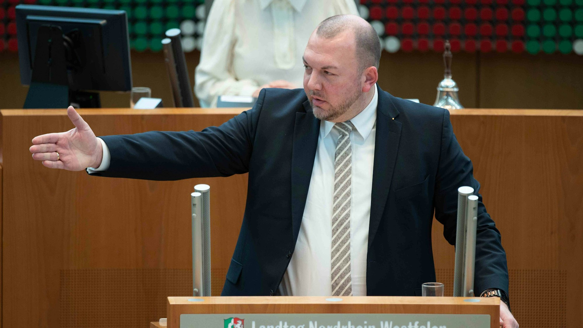 Der AfD-Abgeordnete Klaus Esser ist zurückgetreten.