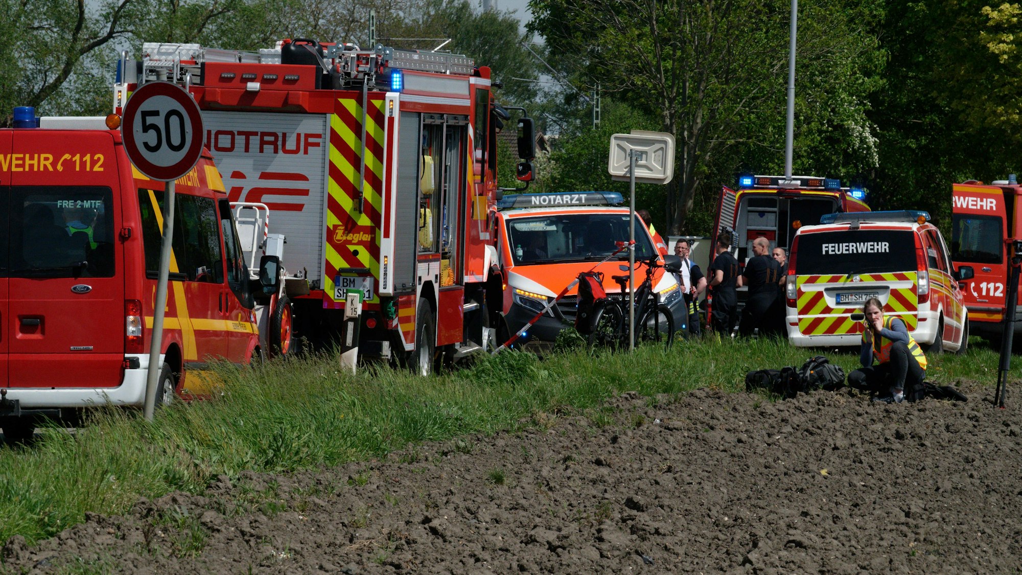 Die Feuerwehr und der Rettungsdienst (hier ein Symbolfoto) waren im Einsatz.