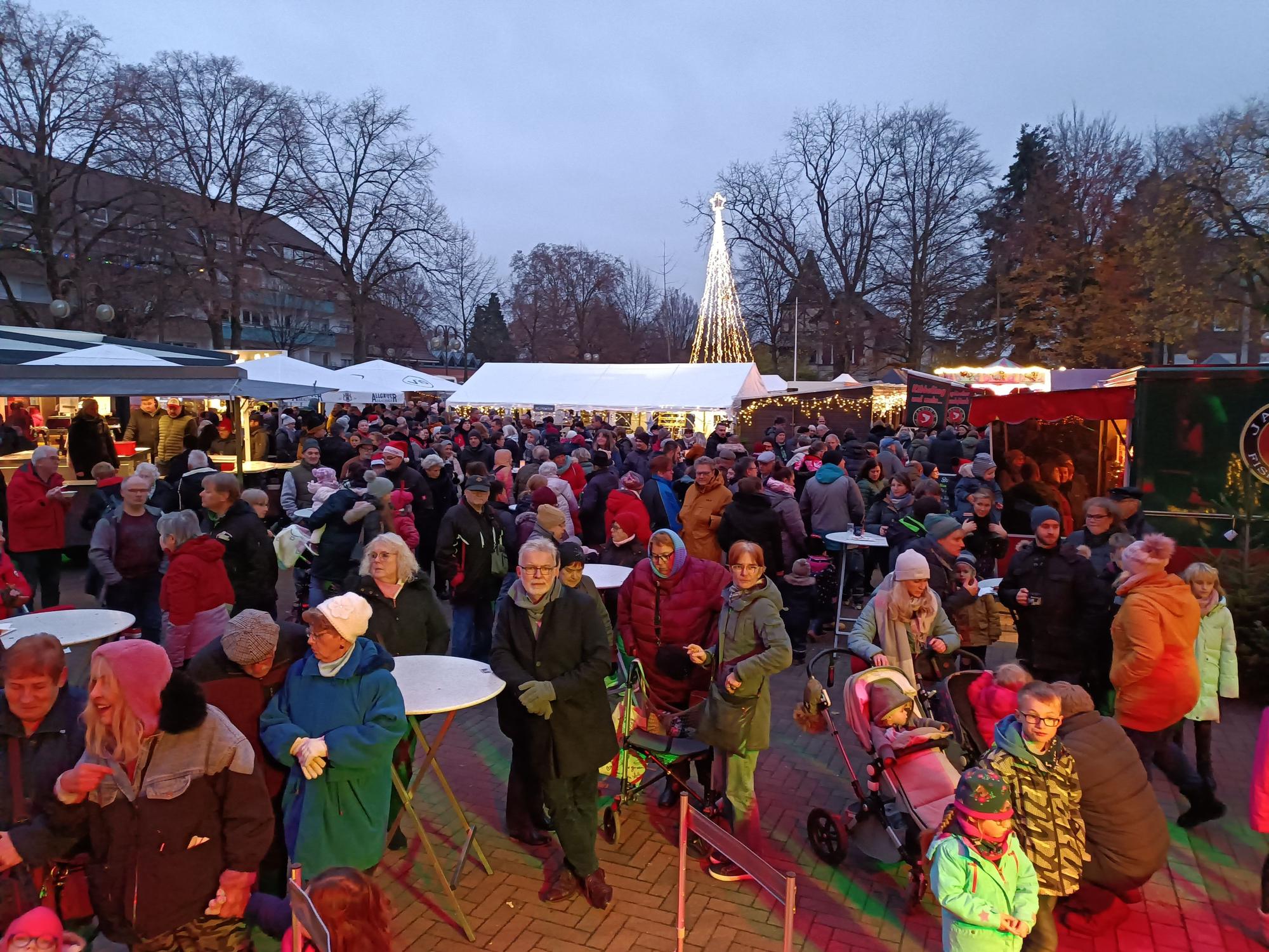 2022 veranstaltete die Aktion Horrem ihren ersten Weihnachtsmarkt.