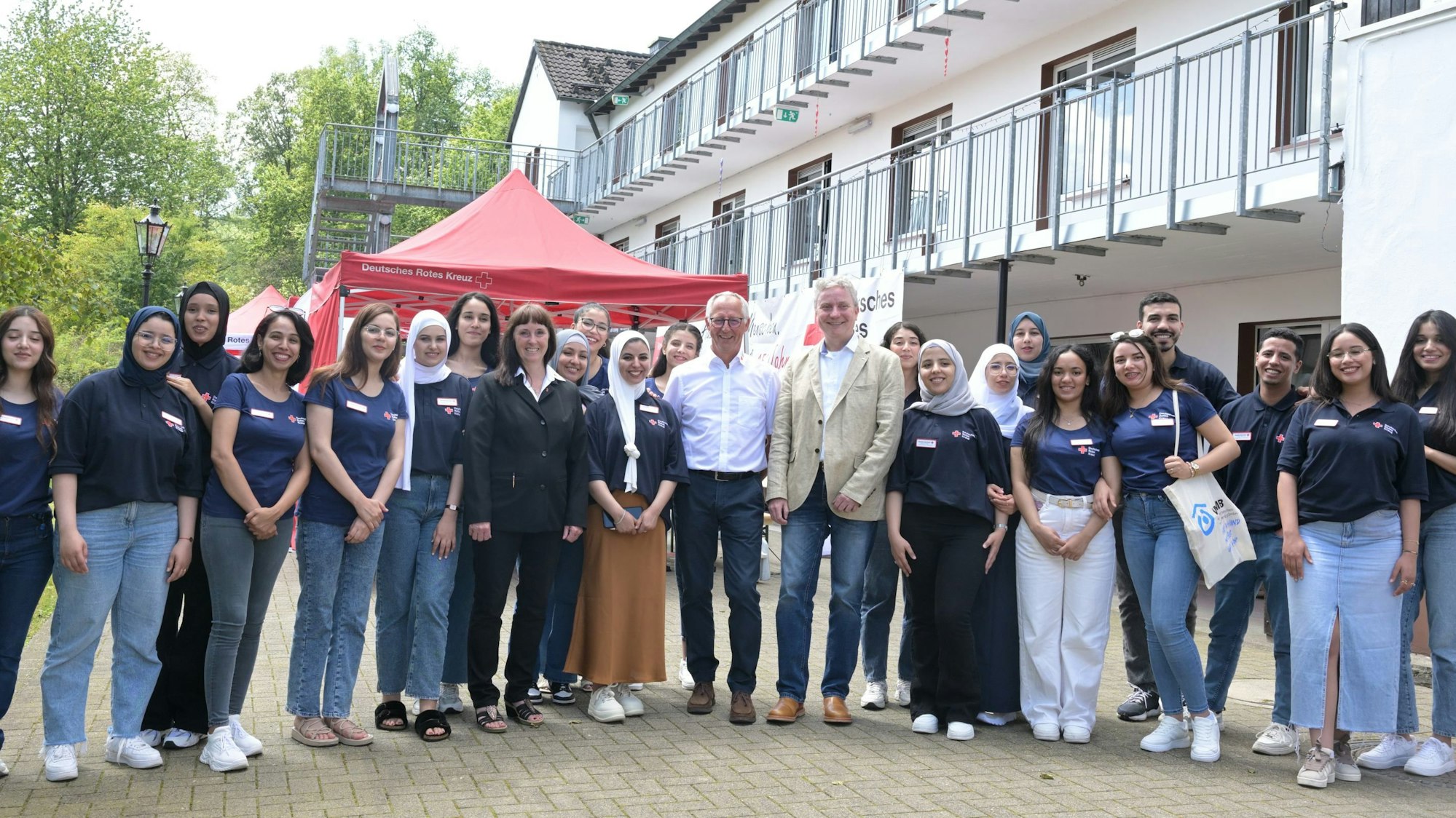 Eröffnung der DRK-Zukunftswerkstatt in Overath-Klefhaus