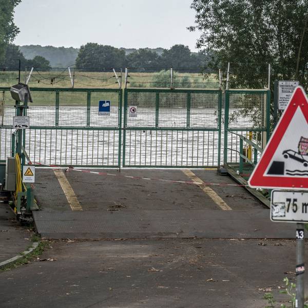 Die Fähre ist außer Betrieb . Foto: Ralf Krieger