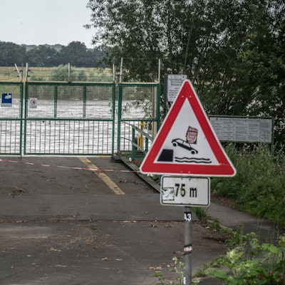 Die Fähre ist außer Betrieb . Foto: Ralf Krieger