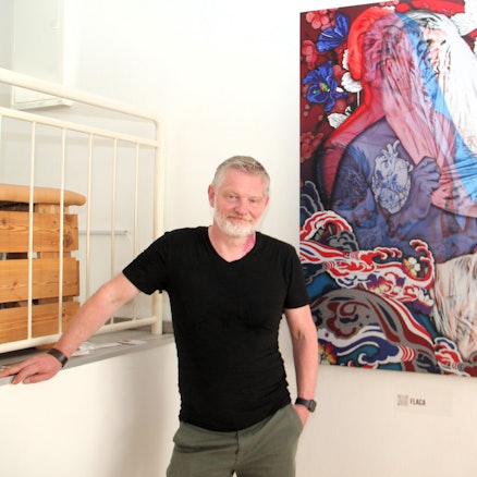 Arnd Schäfer zeigt im Kunstraum Grevy (Rolandstraße 69) neue Arbeiten der Kölner Künstlerin Flaca.