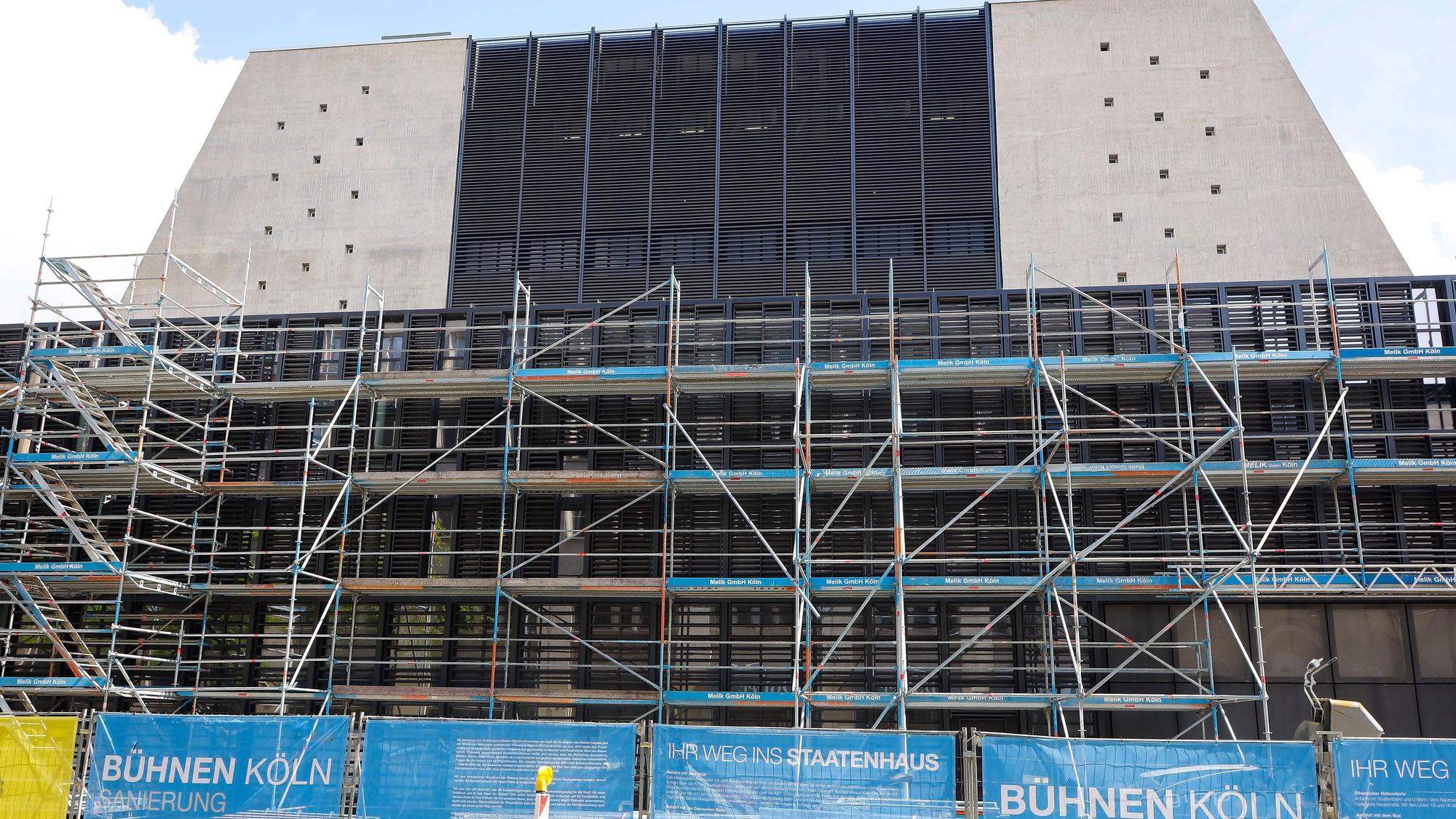 Baustelle Schauspielhaus und Oper am Offenbachplatz