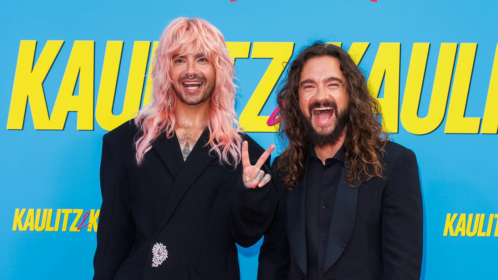 Netflix Premiere - Kaulitz & Kaulitz Bill Kaulitz und Tom Kaulitz bei der Netflix Serien Premiere zu Kaulitz & Kaulitz im Delphi-Filmpalast am 21.06.2024 in Berlin. *** Netflix Premiere Kaulitz Kaulitz Bill Kaulitz and Tom Kaulitz at the Netflix series premiere of Kaulitz Kaulitz at the Delphi Filmpalast on 21 06 2024 in Berlin Copyright: xEventpressxKochanx