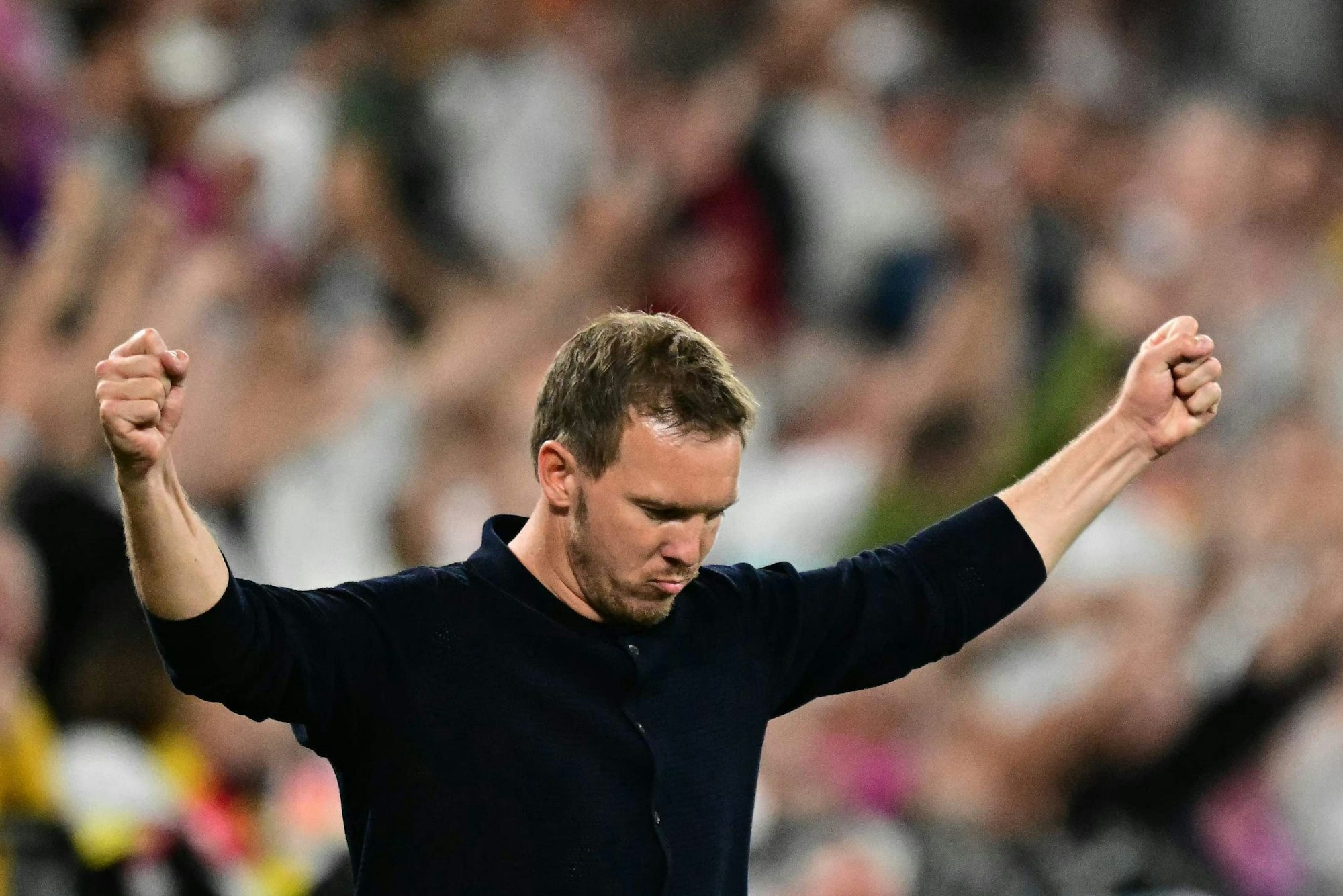 Julian Nagelsmann hat sich mit dem Viertelfinaleinzug des ganz großen Drucks bei der Heim-EM entledigt – wenngleich der Bundestrainer mehr will.