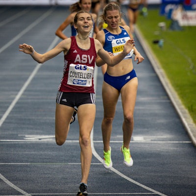 Deutsche Leichtathletik-Meisterschaften Braunschweig, 30.06.2024 Vera Coutellier ASV Köln e. V. wird Deutsche Meisterin Deutsche Leichtathletik-Meisterschaften am 30.06.2024 im Eintracht-Stadion, Braunschweig Niedersachsen *** German Athletics Championships Braunschweig, 30 06 2024 Vera Coutellier ASV Köln e V becomes German Champion German Athletics Championships on 30 06 2024 at Eintracht Stadium, Braunschweig Lower Saxony Copyright: xBEAUTIFULxSPORTS/B.Hoffmannx