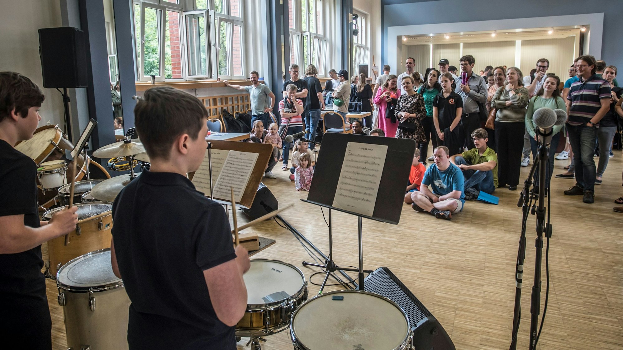 Musikschule Leverkusen Tag der offenen Tür. Foto: Ralf Krieger