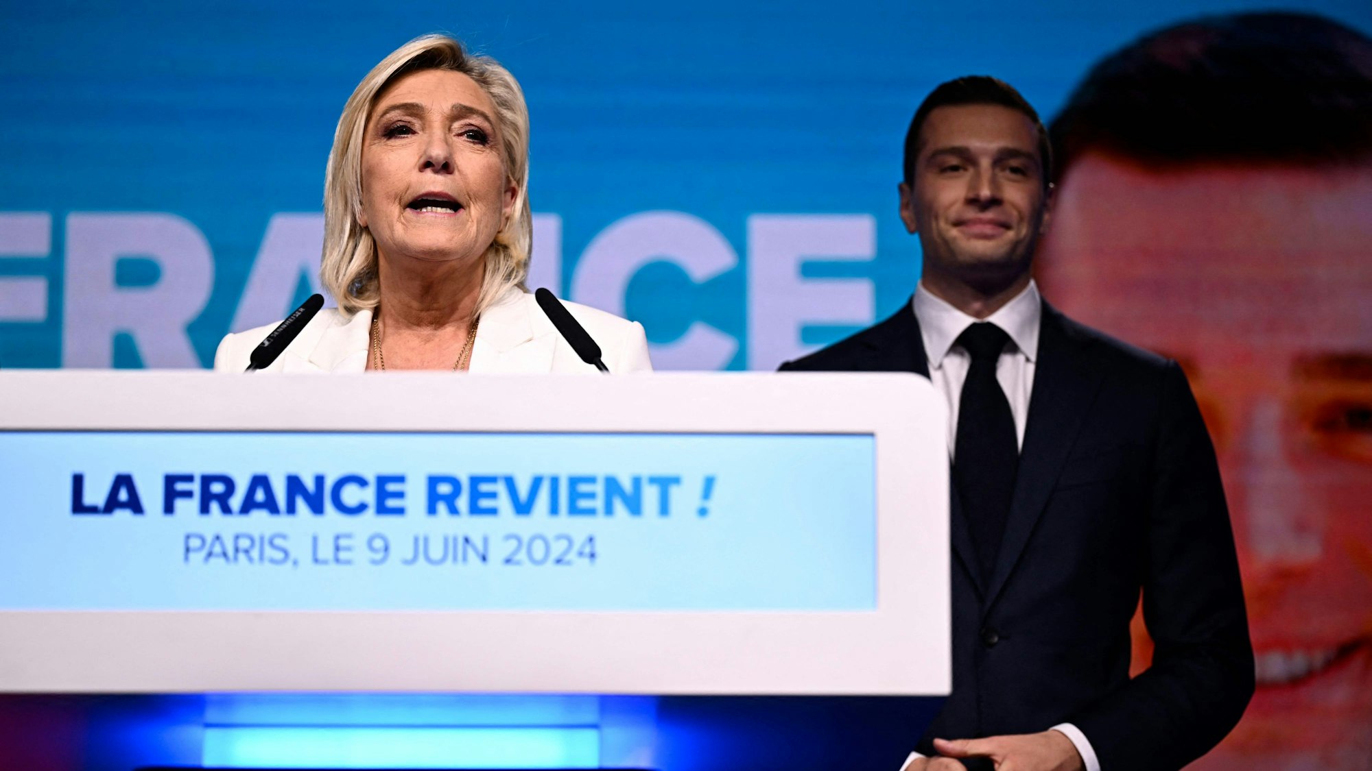 Bislang stand Jordan Bardella stets im Schatten von Marine Le Pen. Doch wie lange noch?