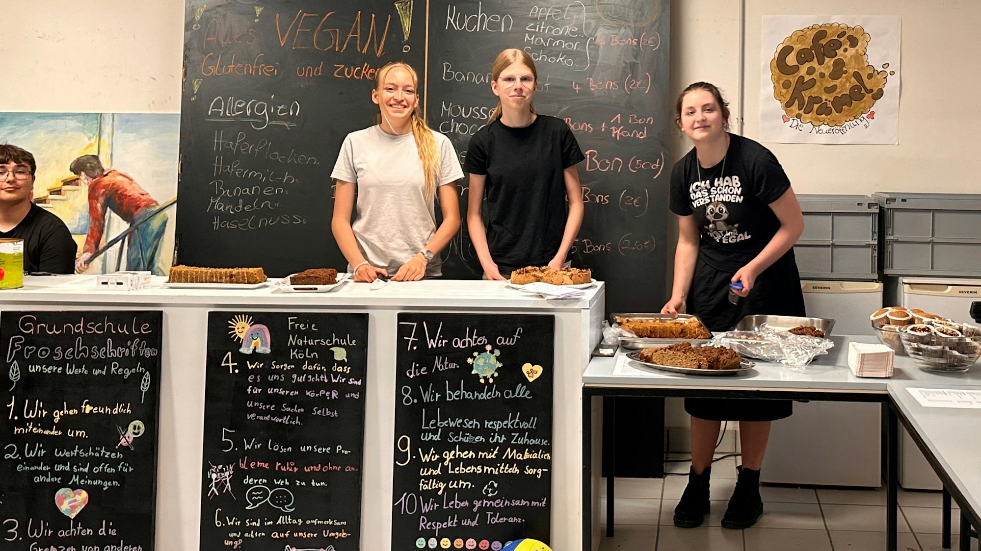 Das Schülercafé der Freie Naturschulen ist ein erstes Start-up.