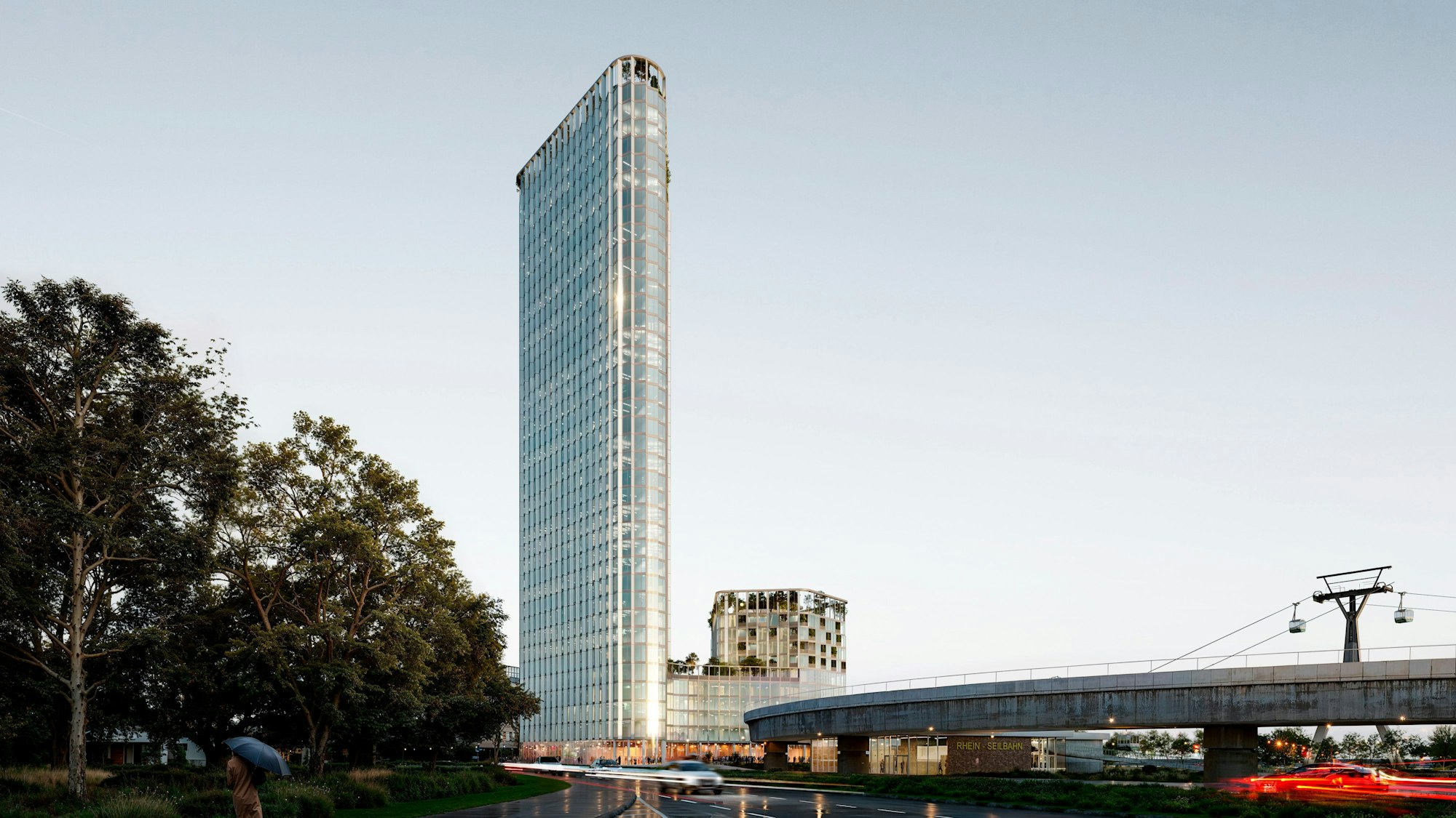 Ein anderer Blick auf das geplante Gebäude.