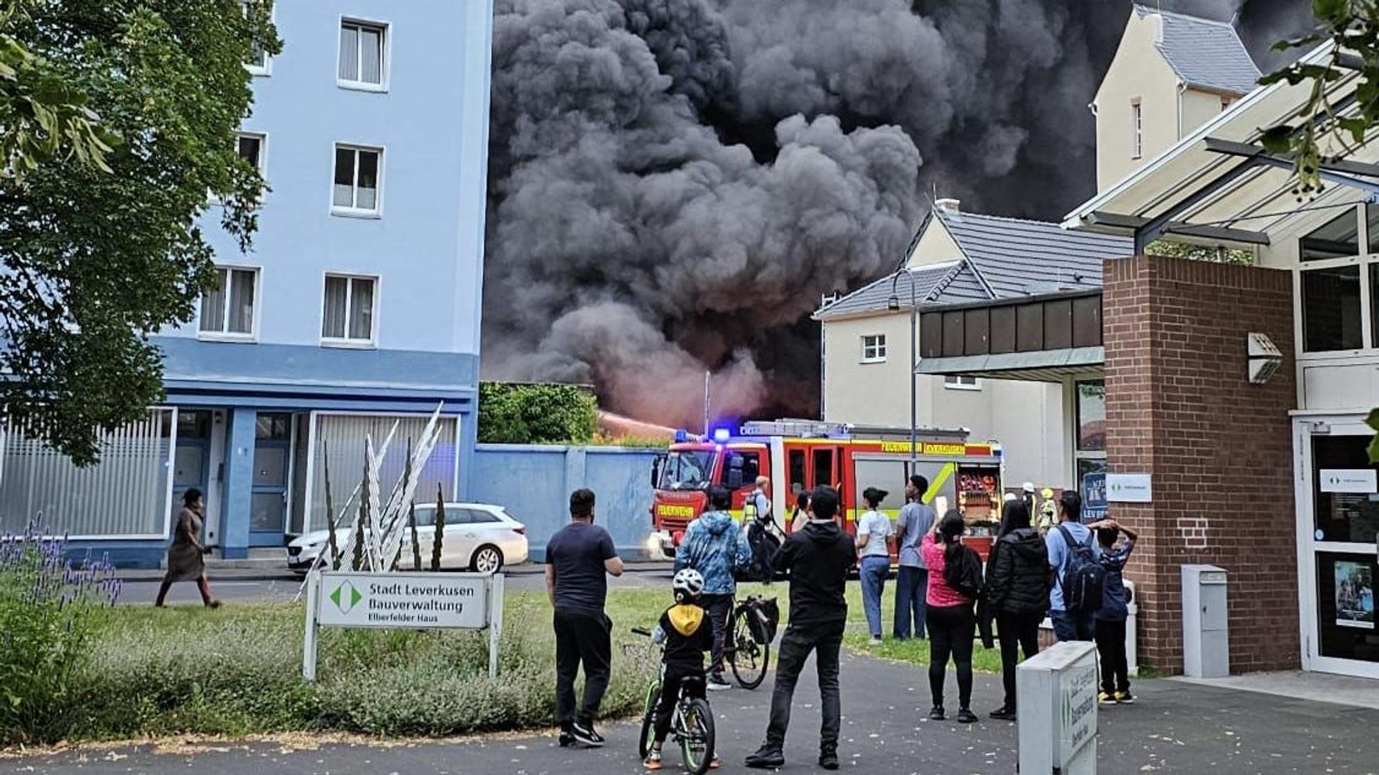 Feuer an der Alten Feuerwache