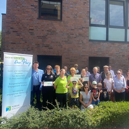 Die Bürgerstiftung leistet Unterstützung für soziale Einrichtungen, die sich mit Projekten beworben haben