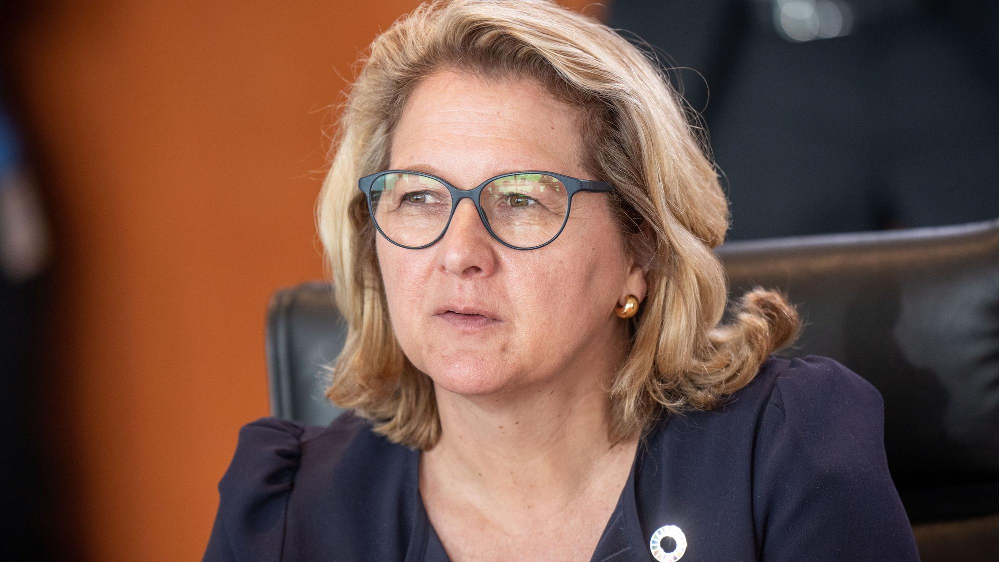 Svenja Schulze, Bundesministerin für wirtschaftliche Zusammenarbeit und Entwicklung (SPD)