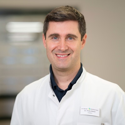 Der neue orthopädische Chefarzt, Dr. Philip Weber, 41.