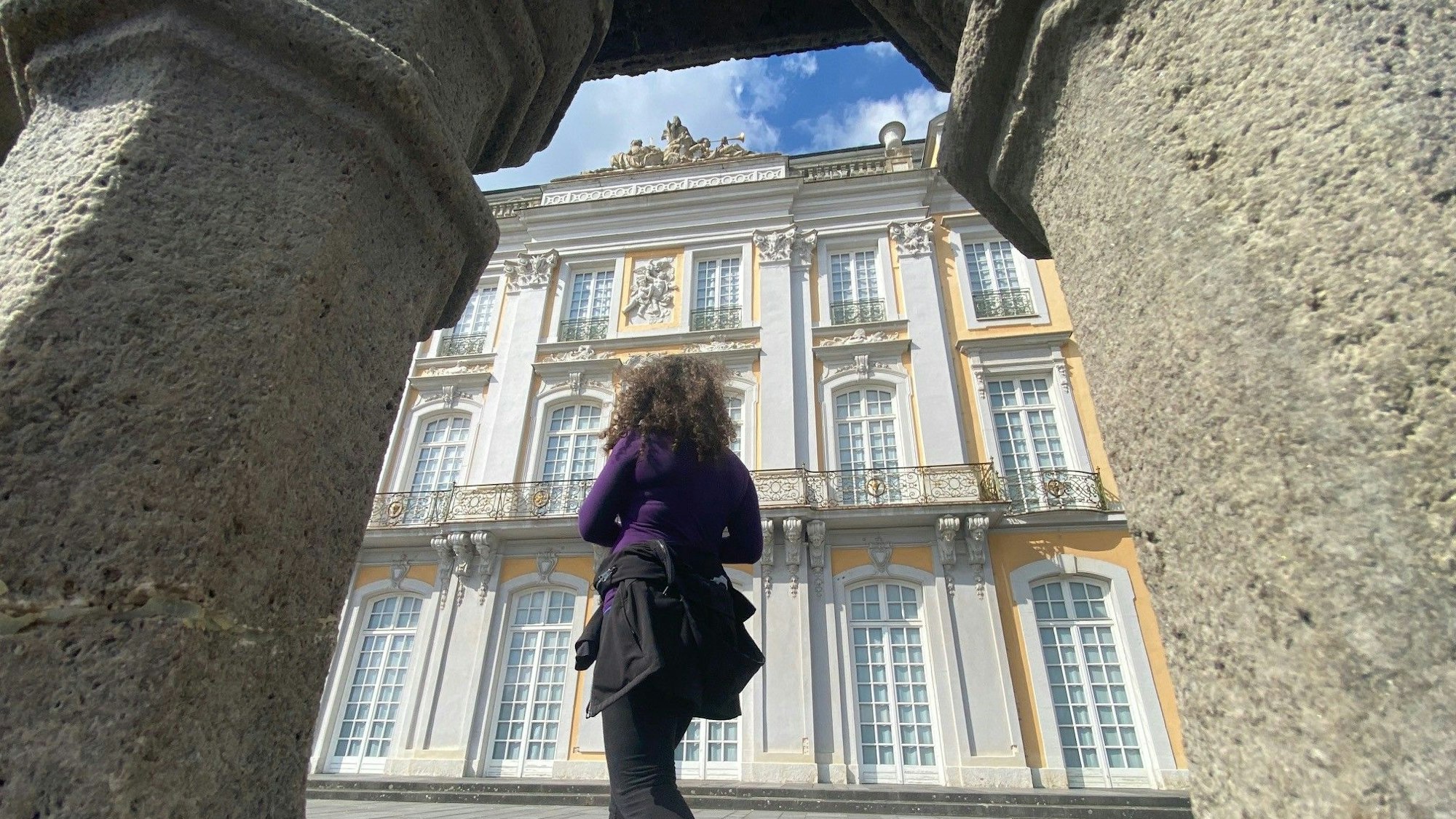 Zu sehen ist das Schloss Augustusburg.