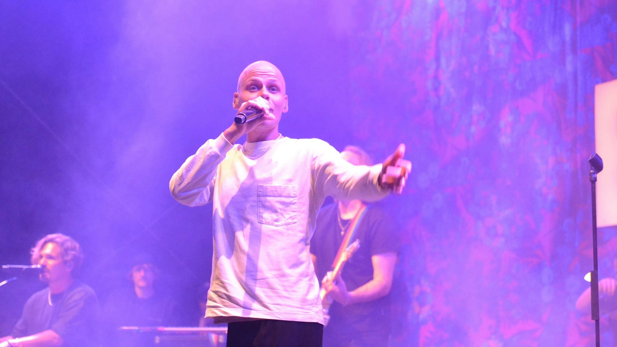 Das Bild zeigt die Band Cat Ballou während ihres Auftritts an der Zikkurat im vergangenen Jahr.