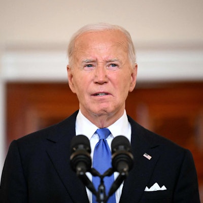 Joe Biden bei einer Rede im Weißen Haus