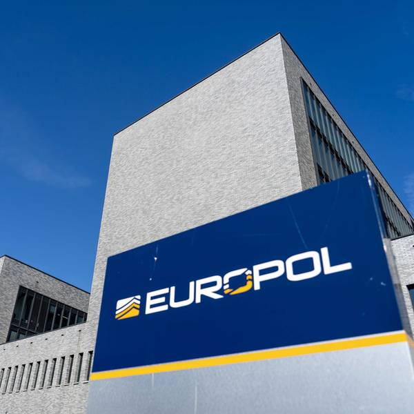 ARCHIV - 08.06.2021, Niederlande, Den Haag: Blick auf das Gebäude von Europol. Europol ist die EU-Polizeibehörde mit Sitz in Den Haag.