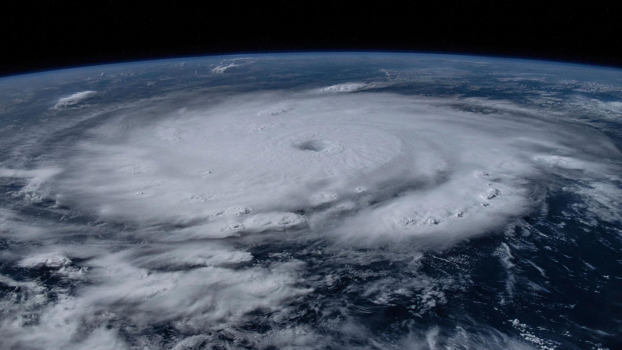 Hurrikan „Beryl“ auf einer Aufnahme vom 1. Juli. Der Sturm trifft nun Jamaika.