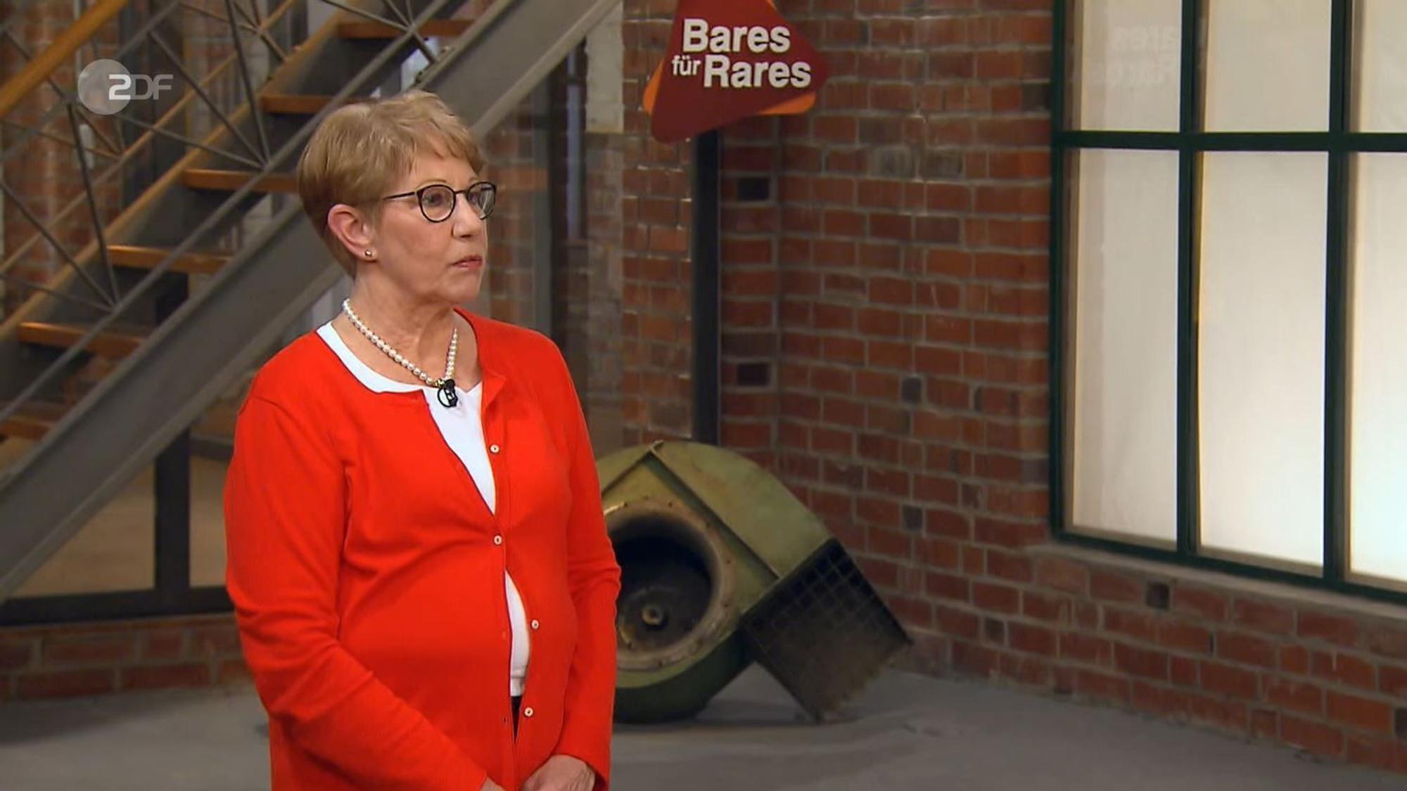 Die Seniorin konnte den Preis in der Händlerrunde von „Bares für Rares“ noch etwas nach oben drücken.
